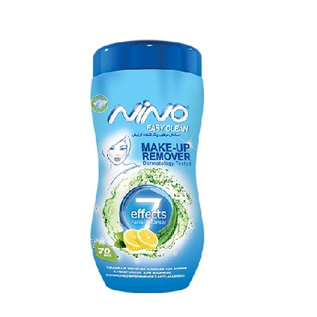 دستمال مرطوب آرایشی 7 کاره نینو